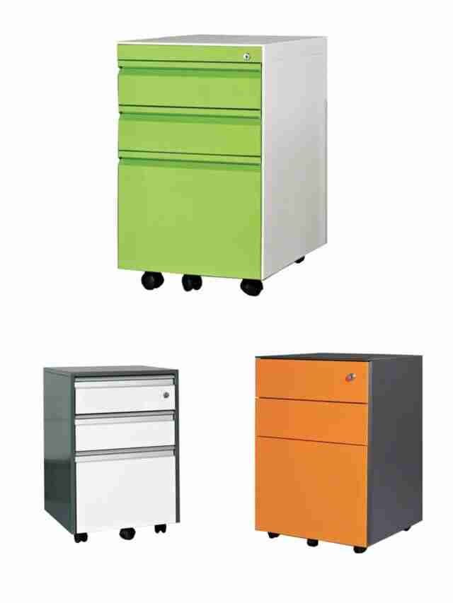 mobile modern pedestal drawer