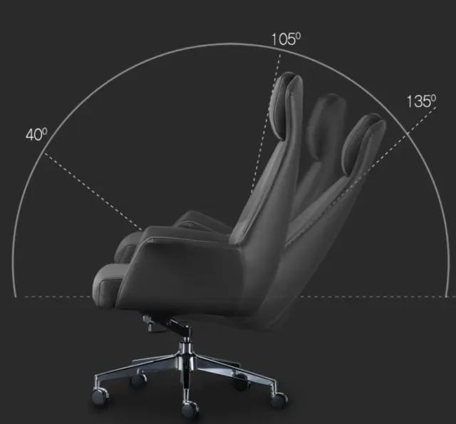 135° Reclining Design