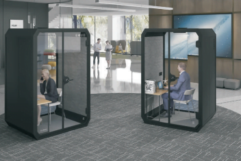 soundproof phone booth 