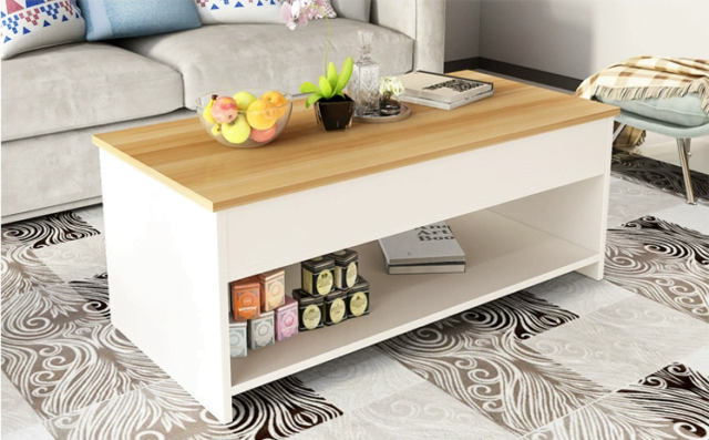  lift top coffee table NO WHEELS
