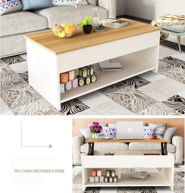 modern lift top coffee table