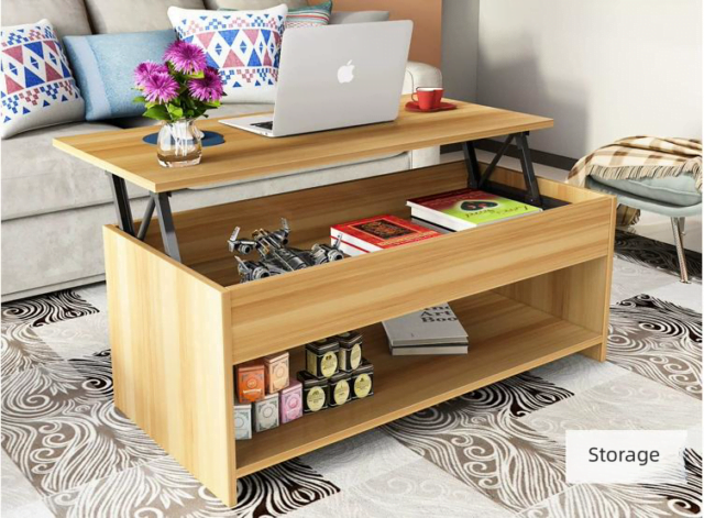 modern lift top coffee table