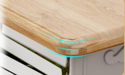 Rounded edges