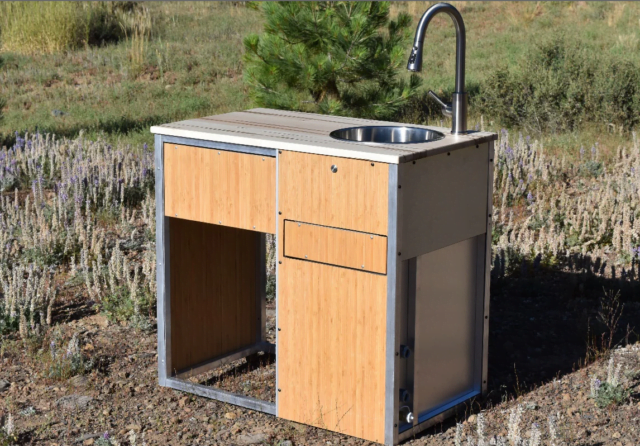 campervan kitchen pod