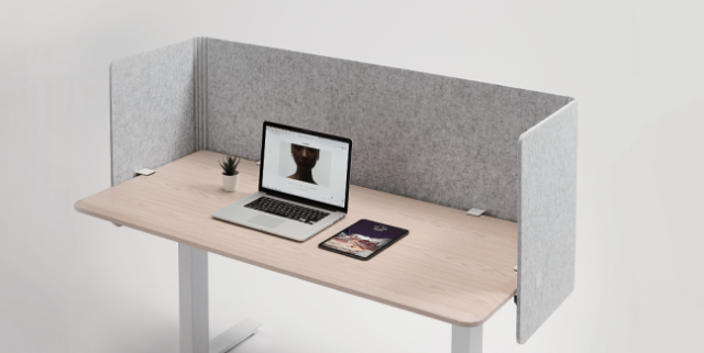 acoustic desk divider