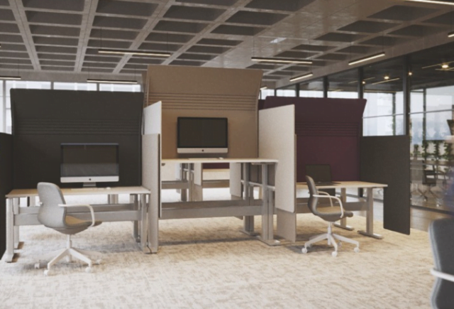 acoustic desk dividers