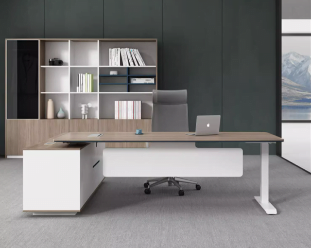 adjustable height executive table
