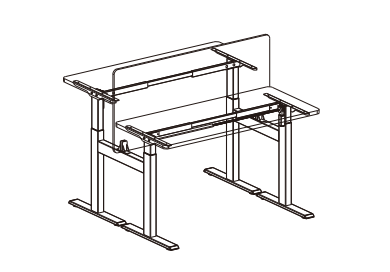 adjustable height desk